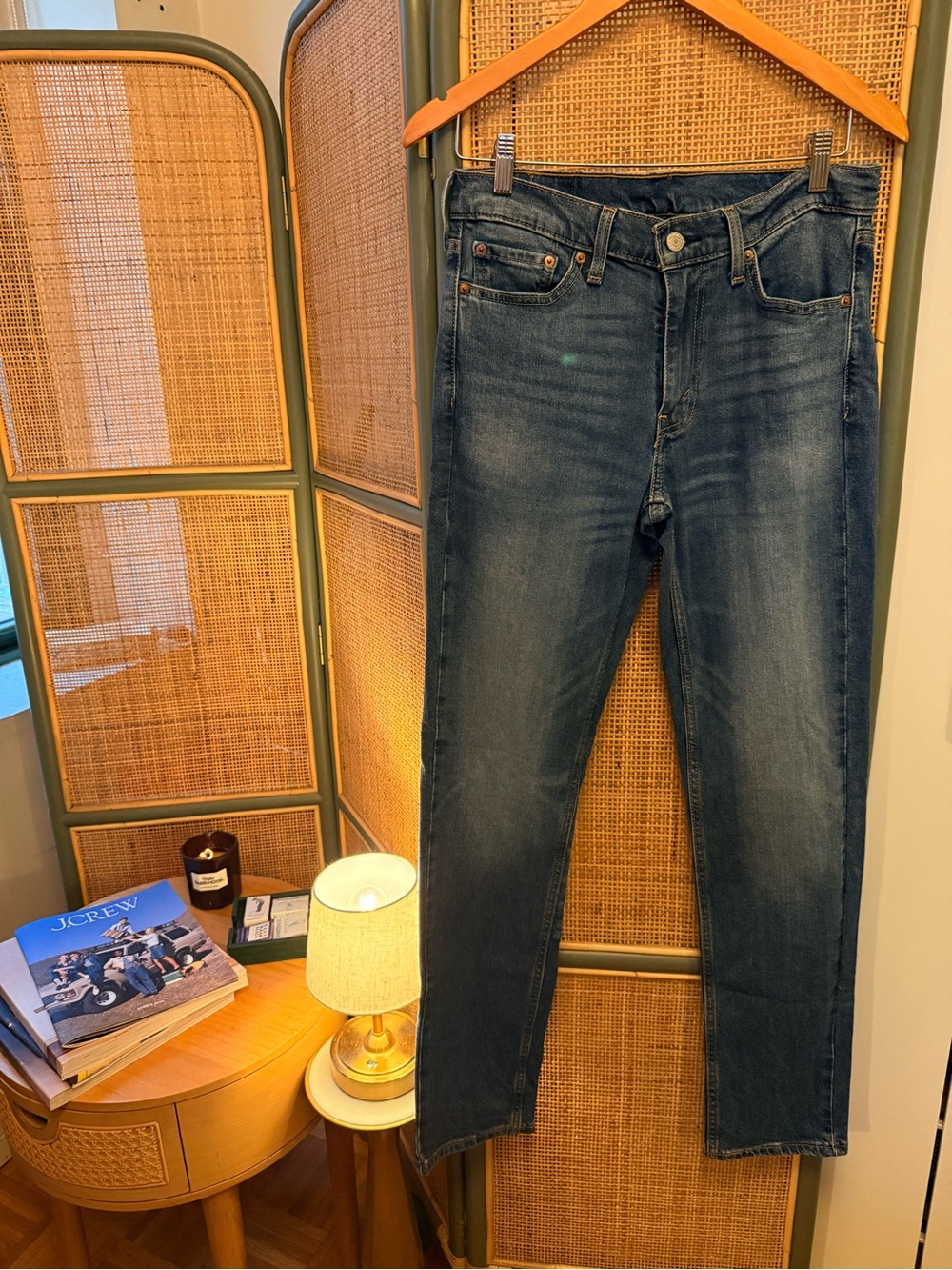 Levi’s 511 Slim Fit Jeans Men’s 30x32 Red Tab Medium Wash Stretch Denim